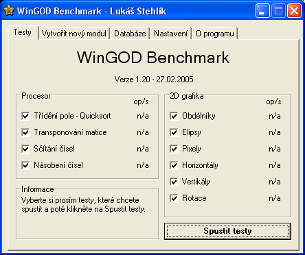 WinGOD Benchmark